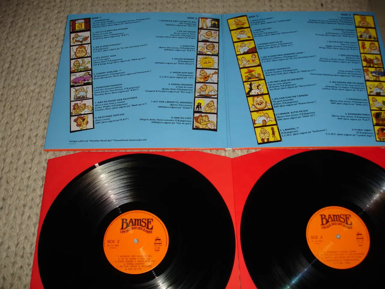 Billede 3 - (Sender gerne) Bamse – I En Lille Båd Der Gynger