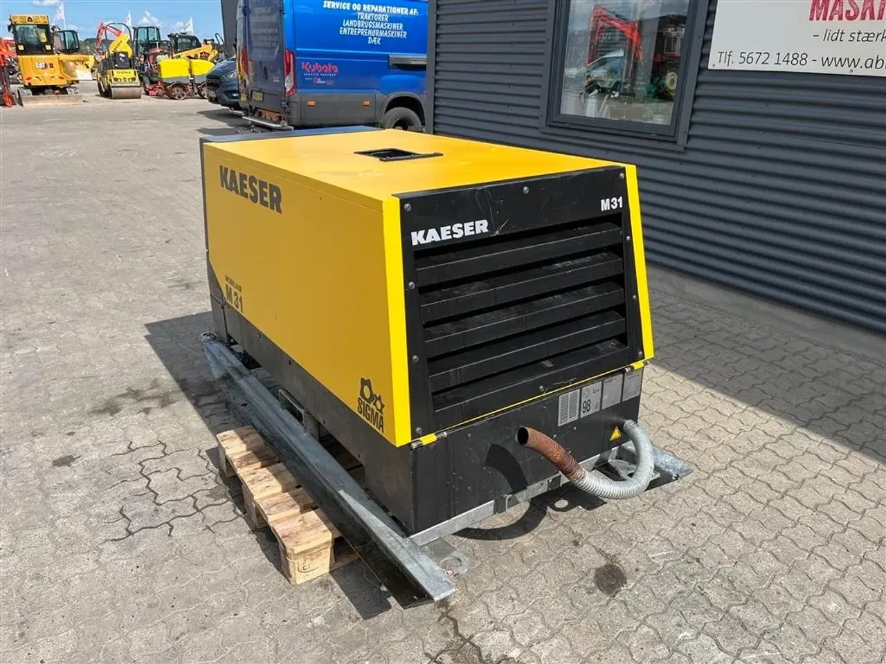 Billede 2 - Kaeser M 31 Mobil kompressor på ski