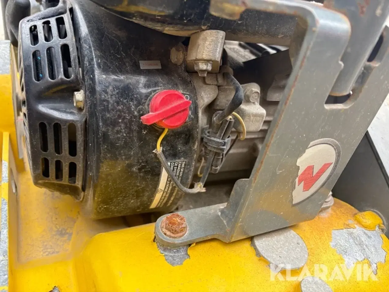 Billede 12 - Pladevibrator 89kg Wacker Neuson WP 1550