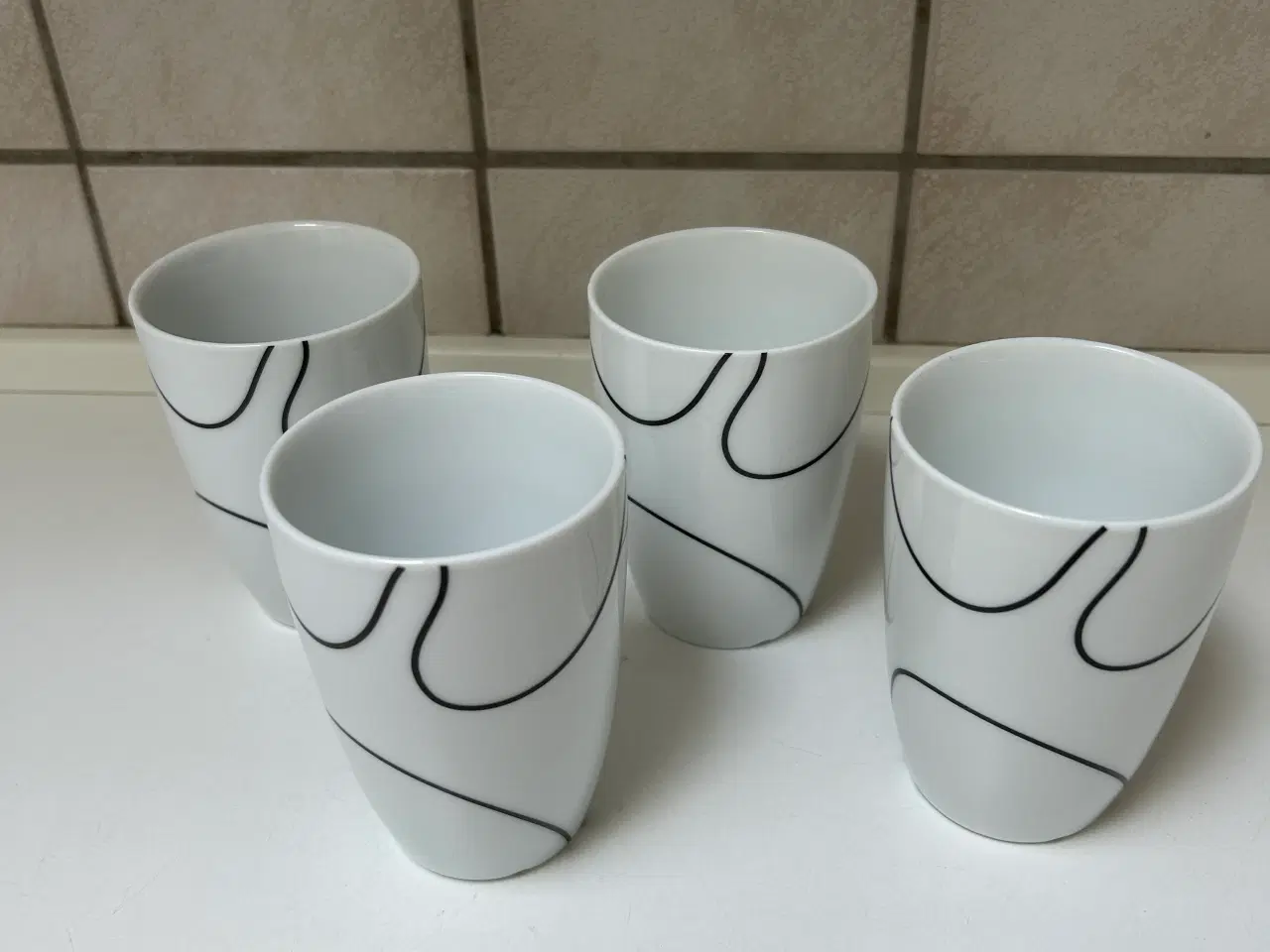 Billede 1 - 4 stk. Menu krus