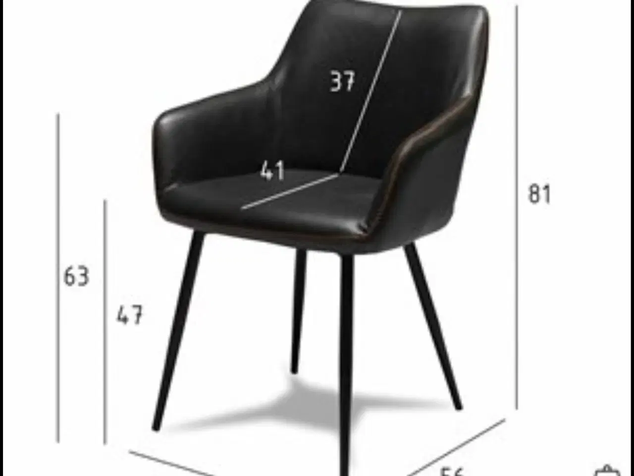 Billede 4 - Spisebord stole