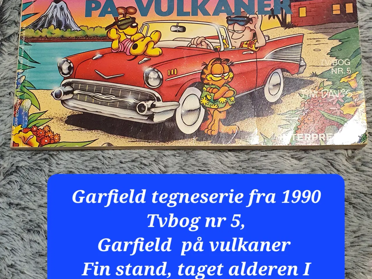 Billede 1 - Garfield tegneserie fra 1990