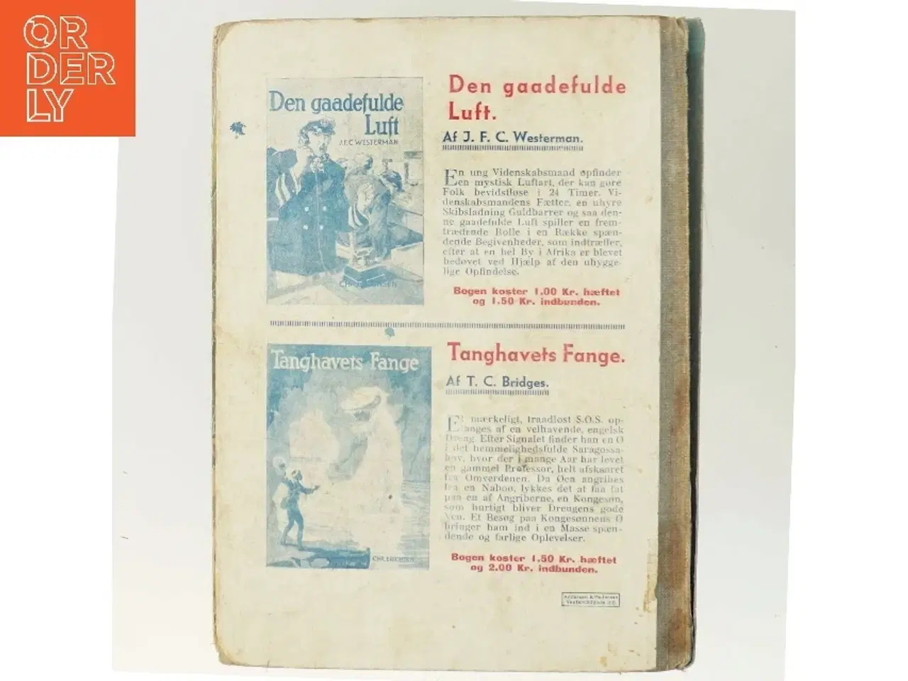 Billede 3 - Den gule Ulv af Chr. Erichsen (Bog)
