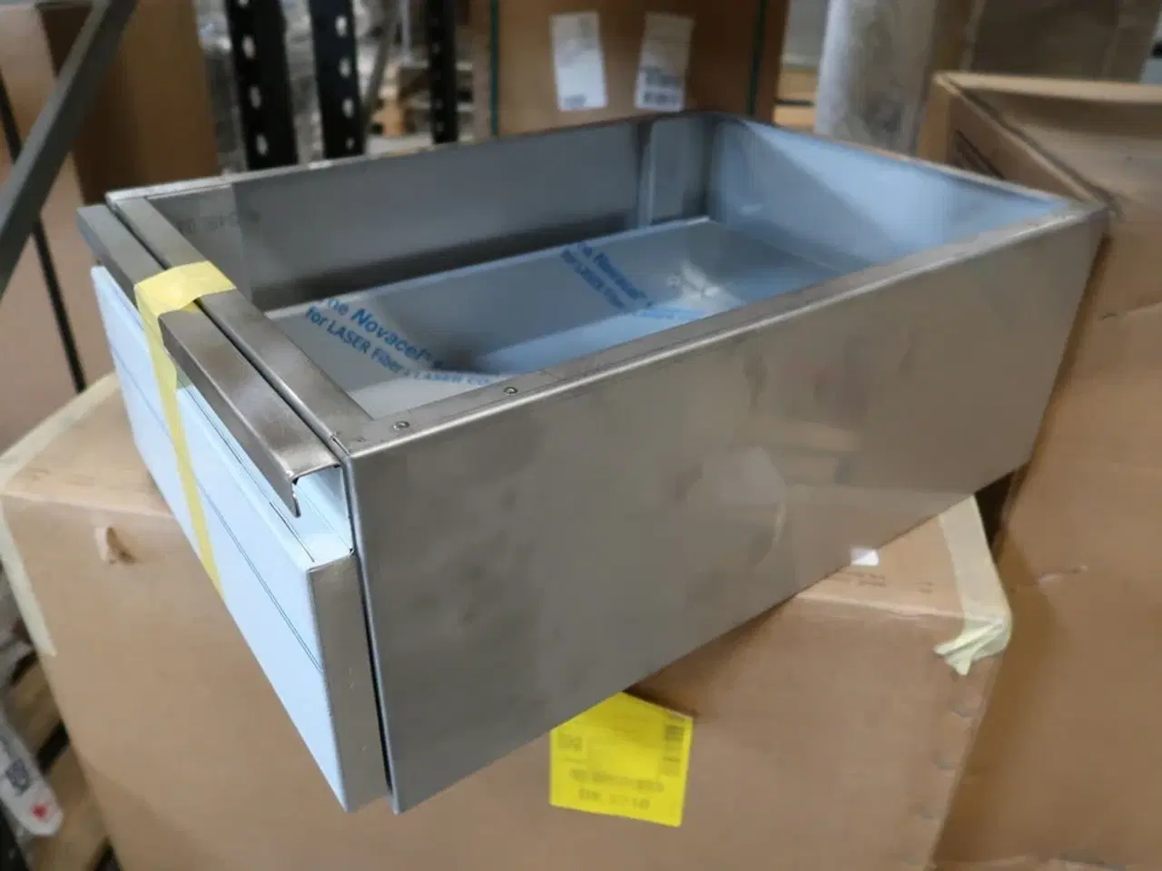 Billede 1 - 10 stk. Rustfri skuffe L 400 x D 560 x H 210 mm L1-6170