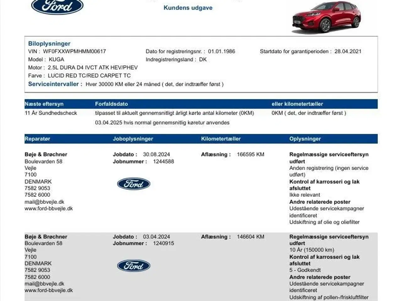 Billede 18 - Ford Kuga 2,5 Plugin-hybrid ST-Line X CVT 225HK 5d Trinl. Gear