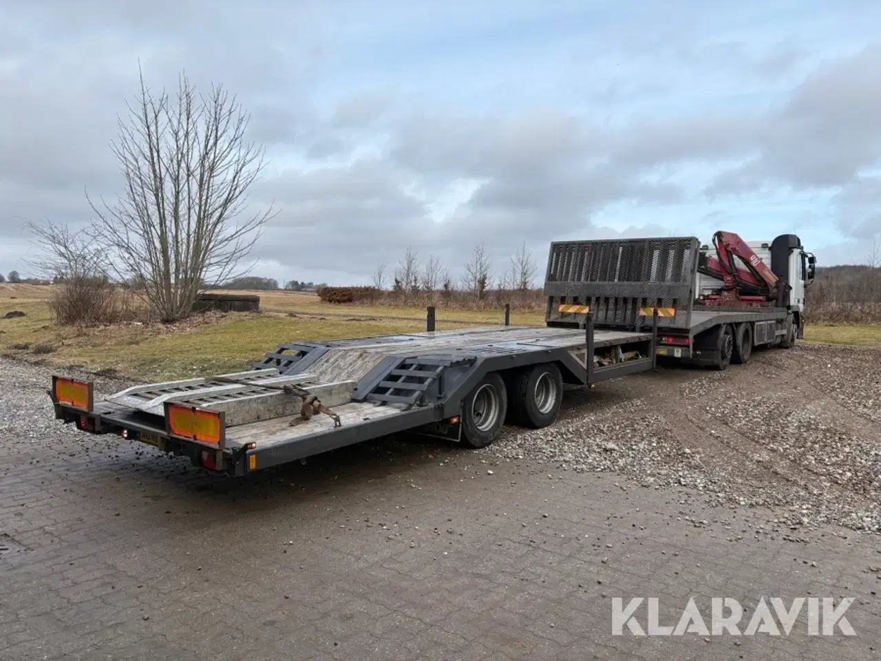 Billede 5 - Lastbil Mercedes-Benz 2541 med kærre