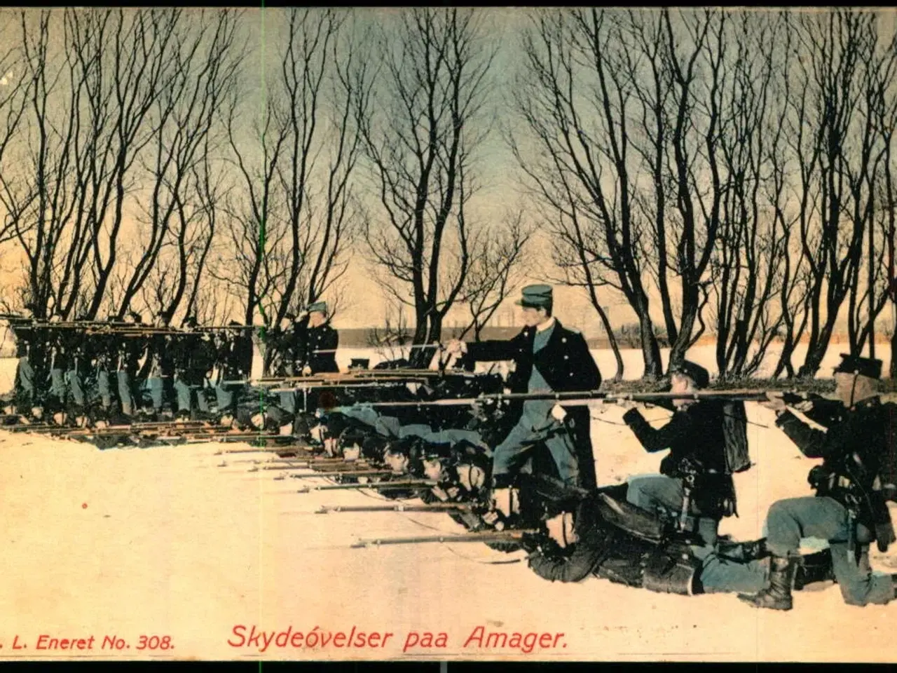 Billede 1 - Skydeøvelse paa Amager - L.L.L. 308 - Ubrugt