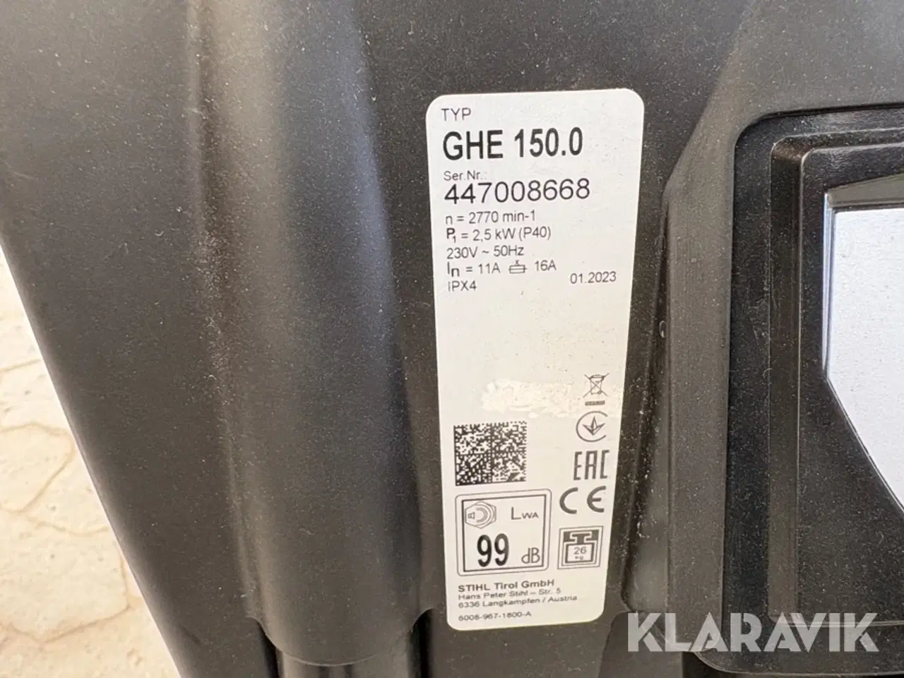 Billede 5 - Kompostkværn Stihl GHE 150