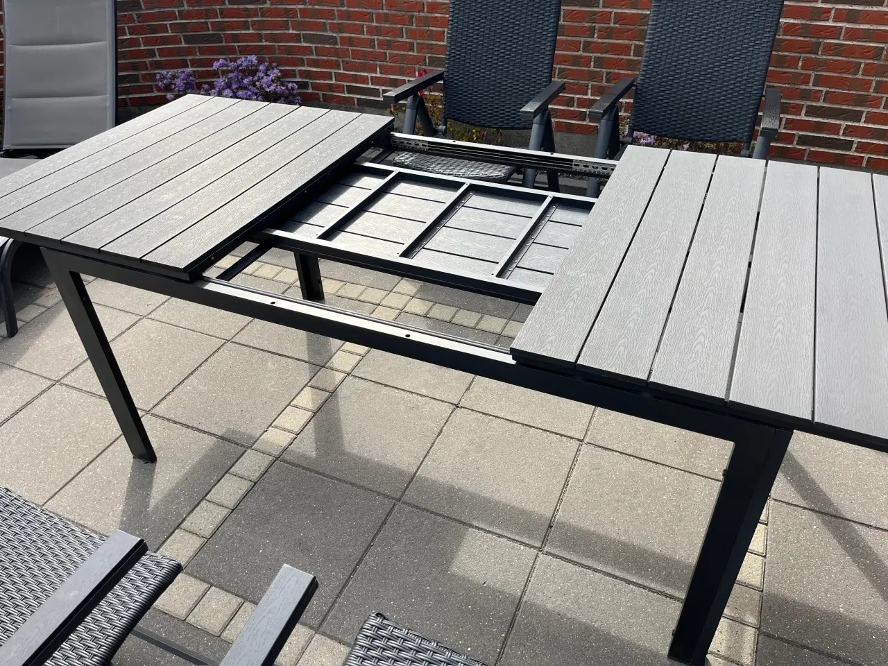 Billede 5 - Sort non wood havebord