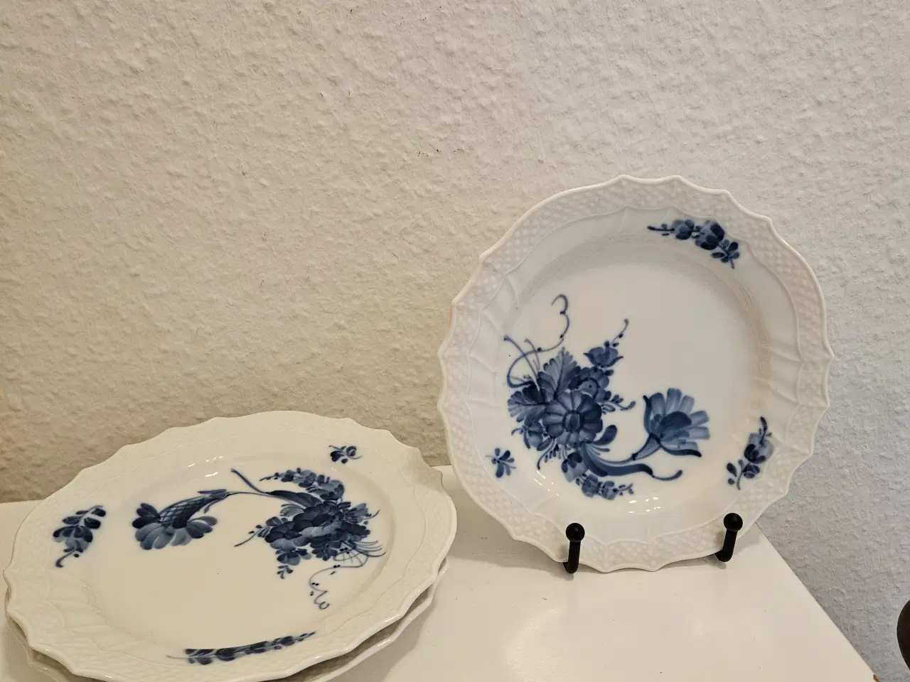 Billede 2 - Royal Copenhagen Blå Blomst tallerkener 