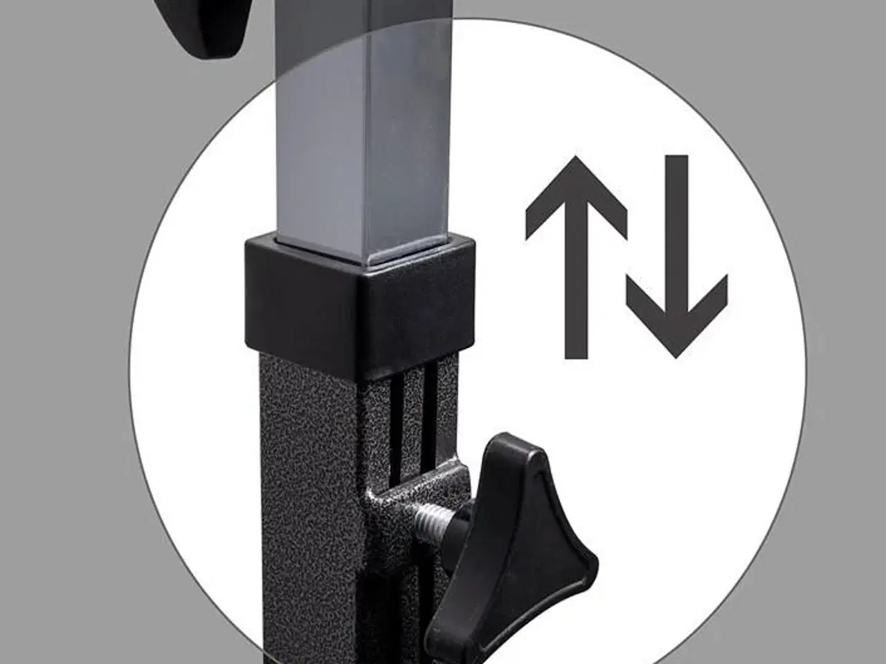 Billede 7 - ActionMed SP100AM sengebord – justerbart og mobilt