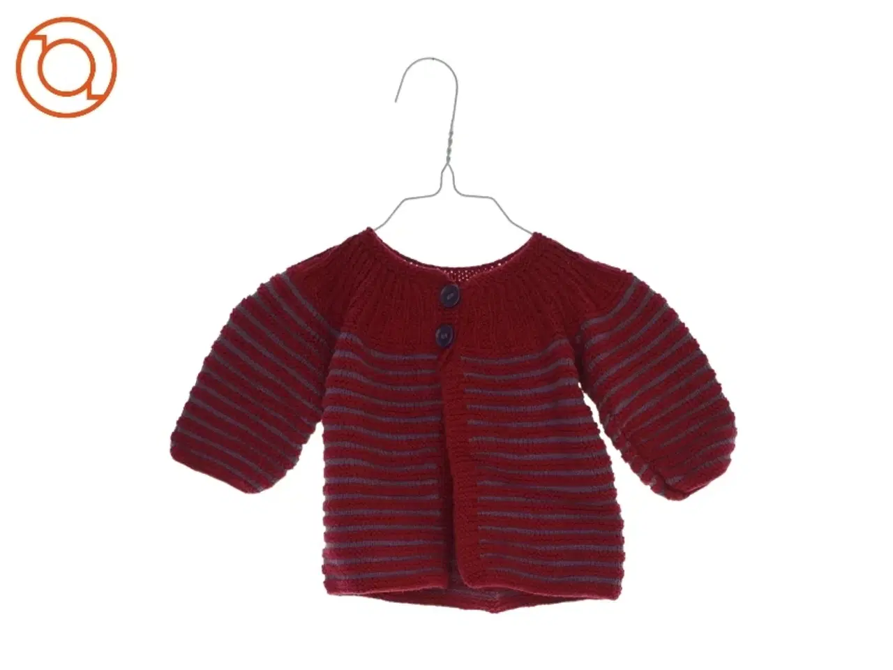 Billede 1 - Hjemmestrikket bluse (str. ca. 62) fra Ukendt (str. ca. 62)