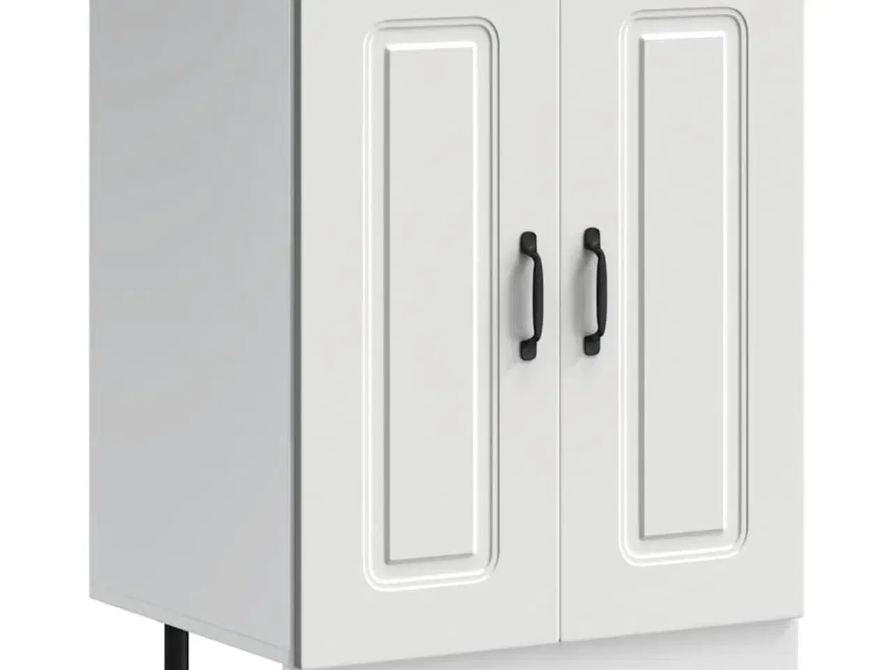 Billede 2 - Underskab til vask Kalmar 60x46x81,5 cm konstrueret træ hvid