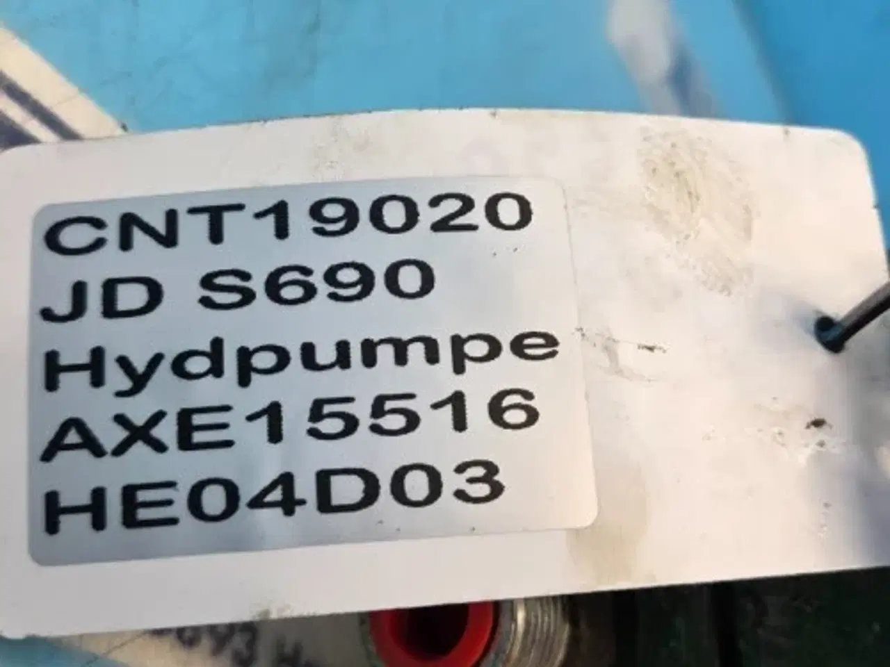 Billede 12 - John Deere S690 Hydraulikpumpe AXE15516