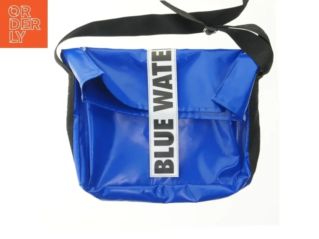 Billede 1 - Blå skuldertaske fra Blue Water (str. 36x45 cm)