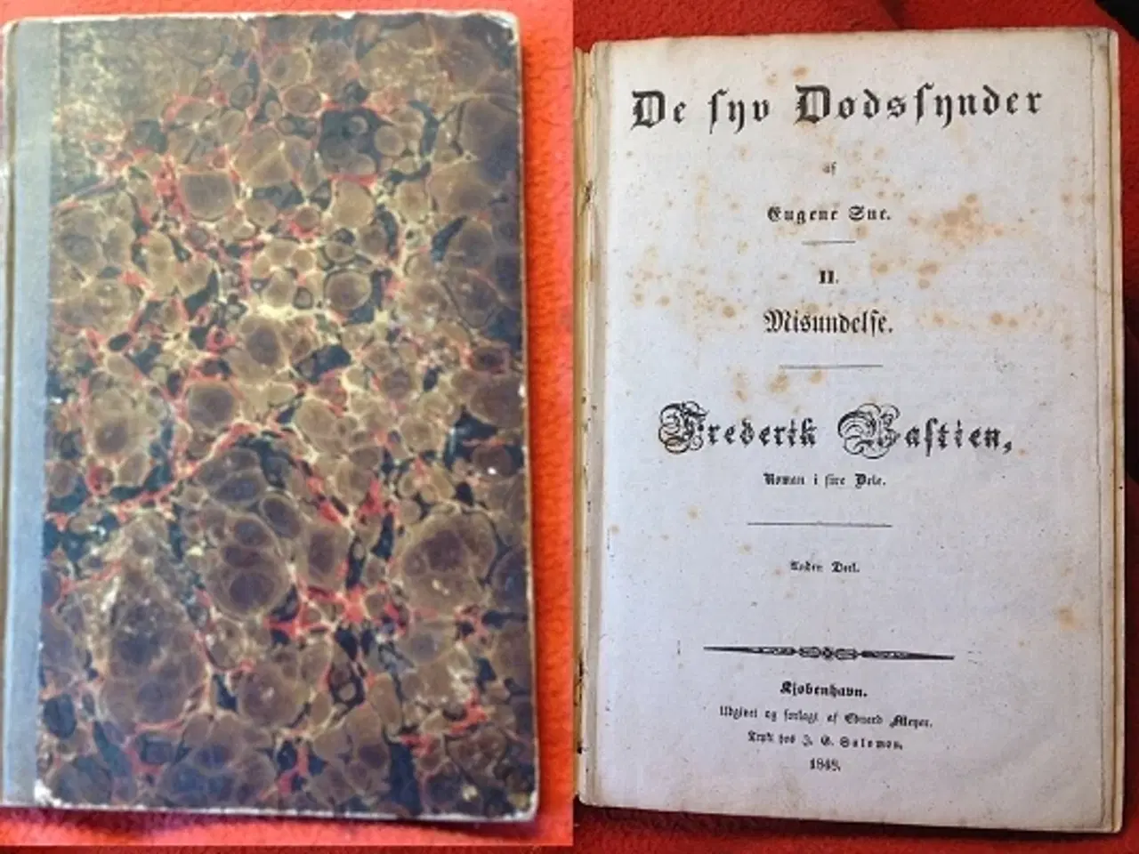 Billede 1 - Eugene Sue: Misundelse, eller Frederik Bastien