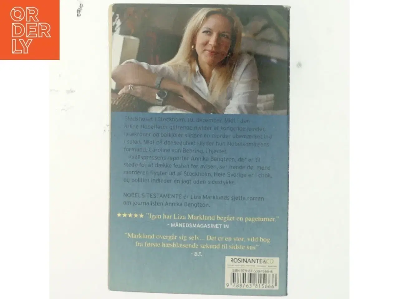 Billede 3 - Nobels testamente af Liza Marklund (Bog)