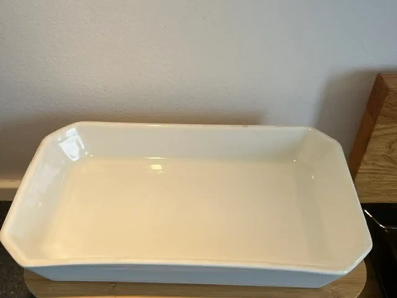 Billede 1 - Pillivuyt fad – 30 cm – Ovnfast hvidt porcelæn