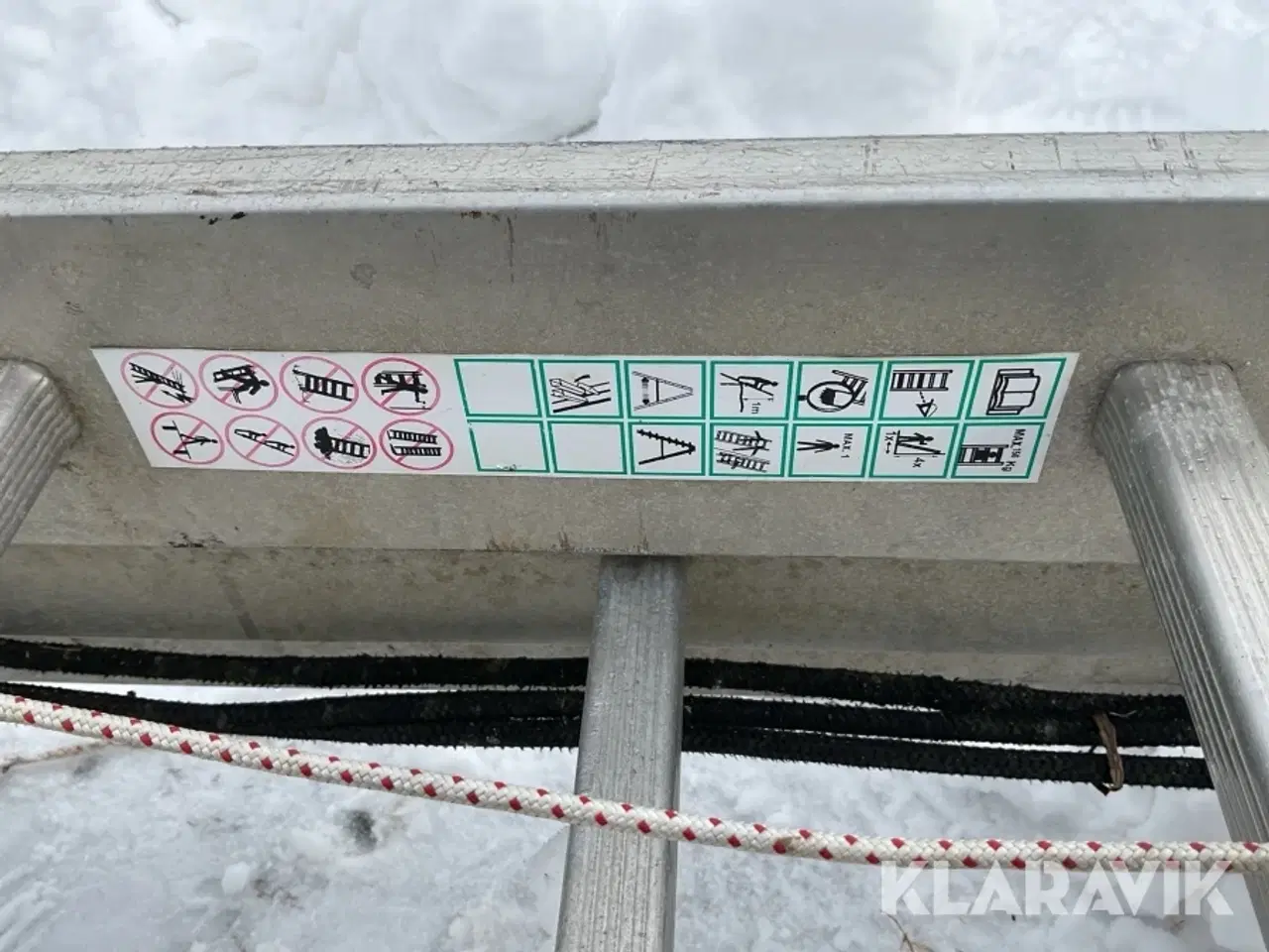 Billede 8 - Tredelt hejsestige Jumbo 11,6 meter