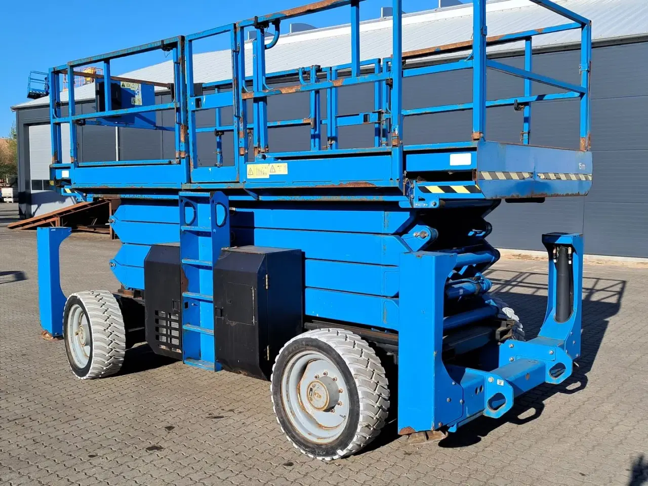 Billede 4 - Genie GS-4390 RT 15m terrængående saxlift