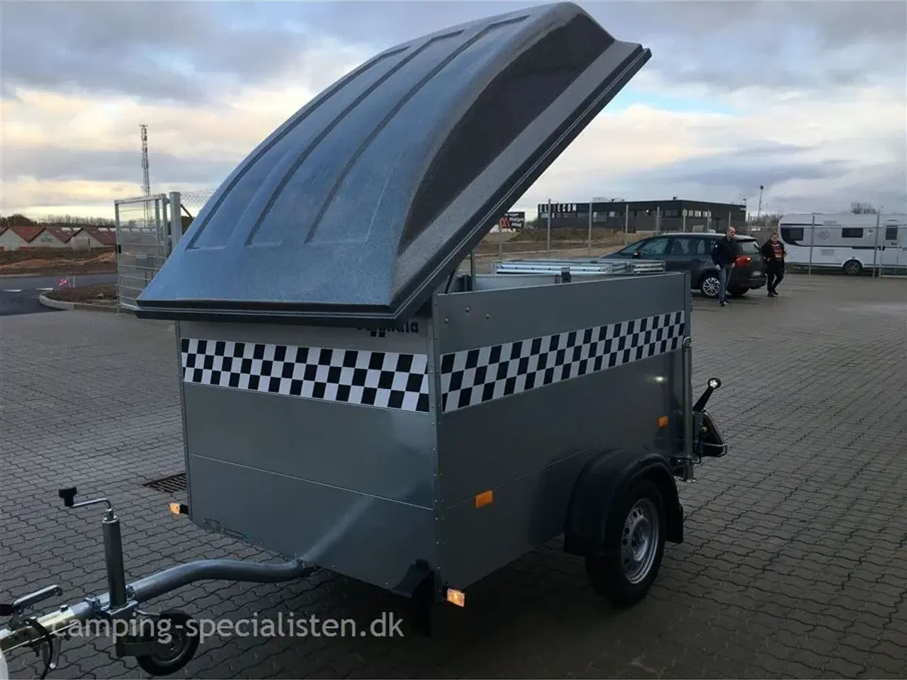 Billede 4 - 2024 - Selandia Gokart trailer    NY GOKART TRAILER med låg model 2024 uden bremser  lev dag til dag hos Camping-Specialisten.dk