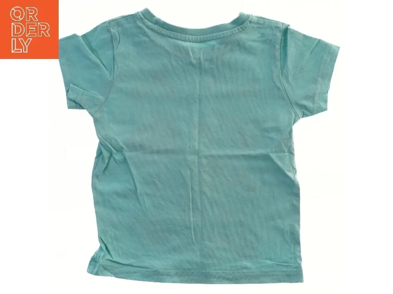 Billede 2 - Børne T-Shirt med byggeplads grafik (str. 98)