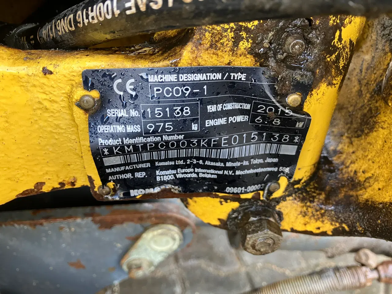 Billede 5 - Komatsu PC09-1
