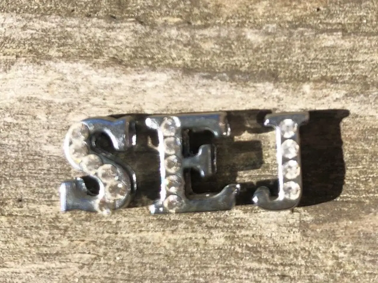 Billede 2 - BOGSTAVER med BLING - slide letters