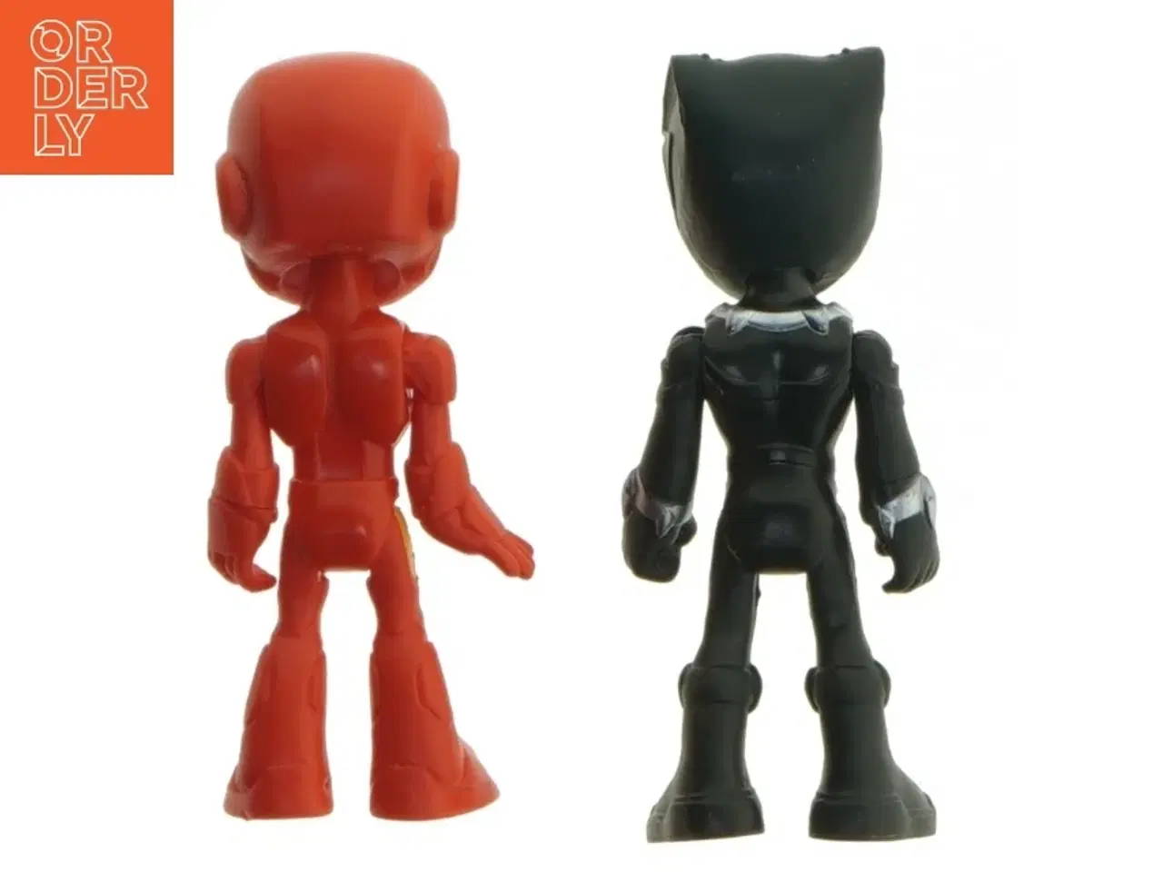 Billede 2 - Figurer af Iron Man og Black Panther (str. 10,5 cm)