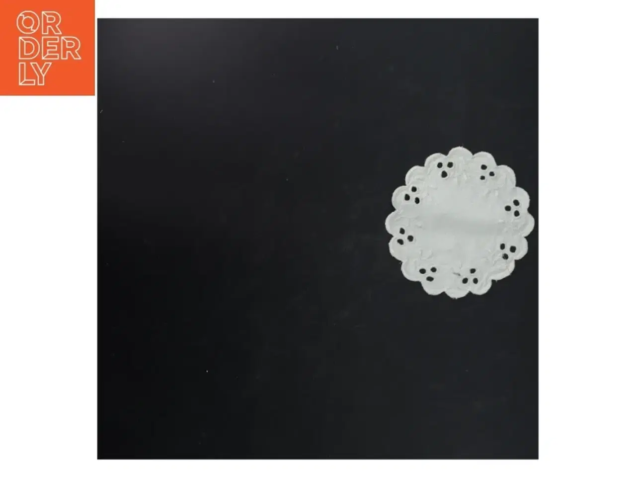 Billede 2 - Lille bomuldserviet (str. Ø 14 cm)