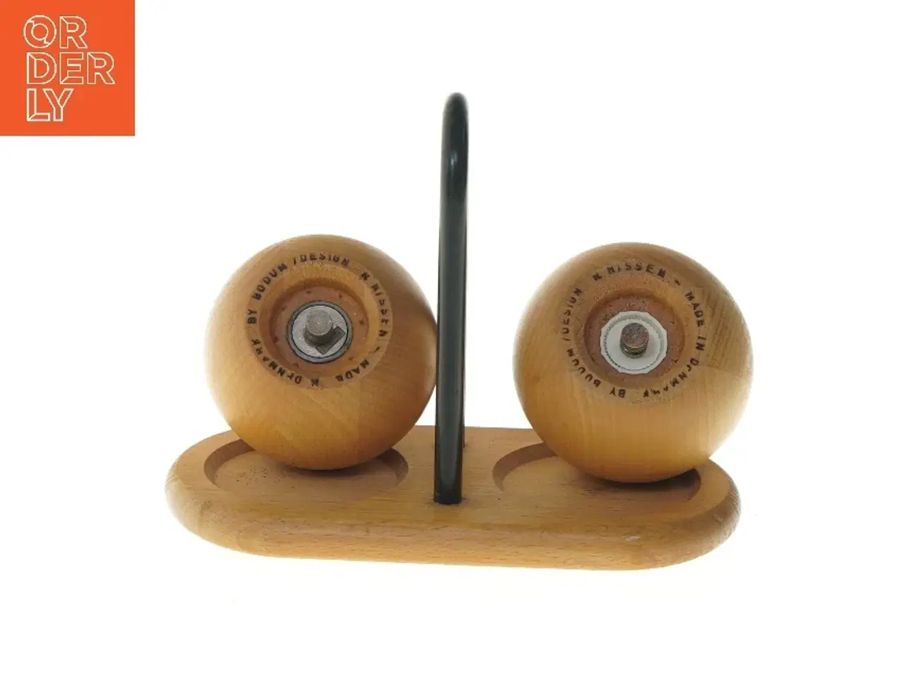 Billede 3 - Salt- og pebersæt i træ (str. 21 cm) fra Bodum