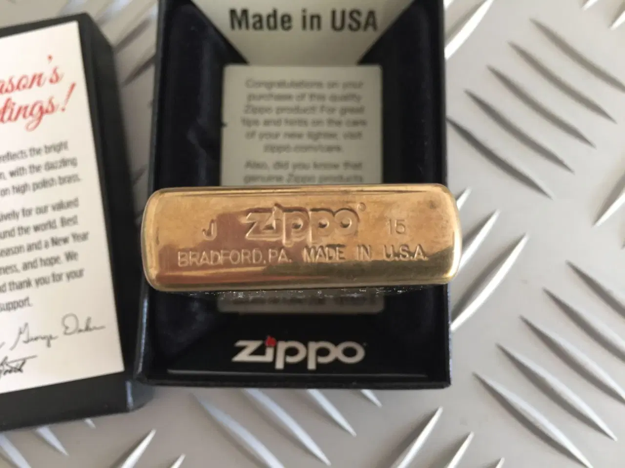 Billede 2 - Season's Greeting! Zippo messing