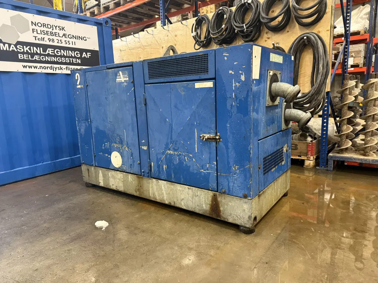 Billede 1 - Bba diesel støjdæmpet grundvandspumpe