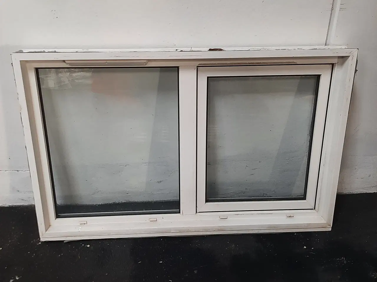 Billede 3 - Dreje-kip vindue, pvc, 1462×120×894mm, venstrehængt, hvid