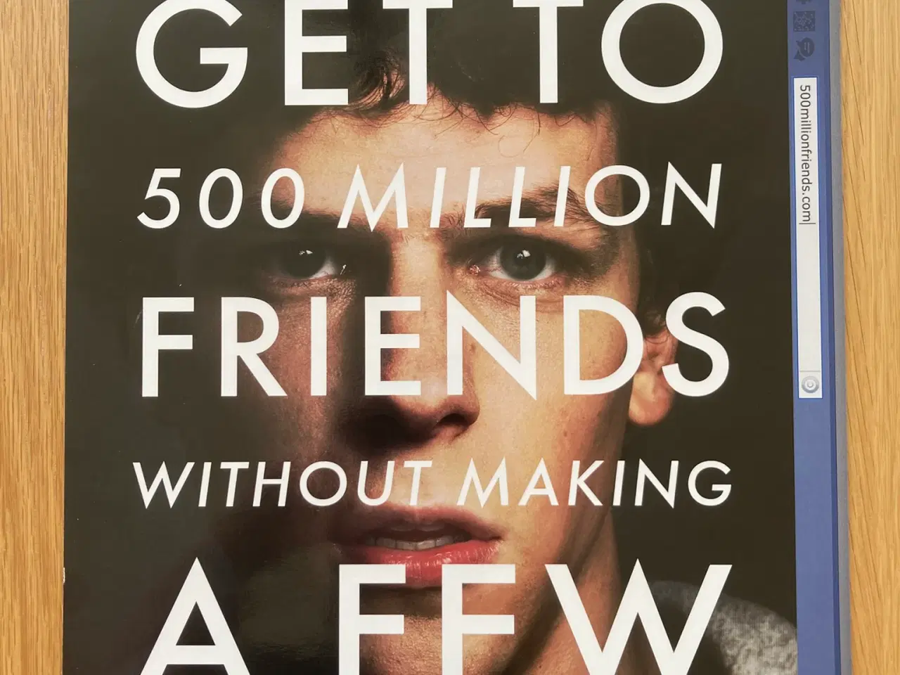 Billede 1 - The Social Network Plakat Poster