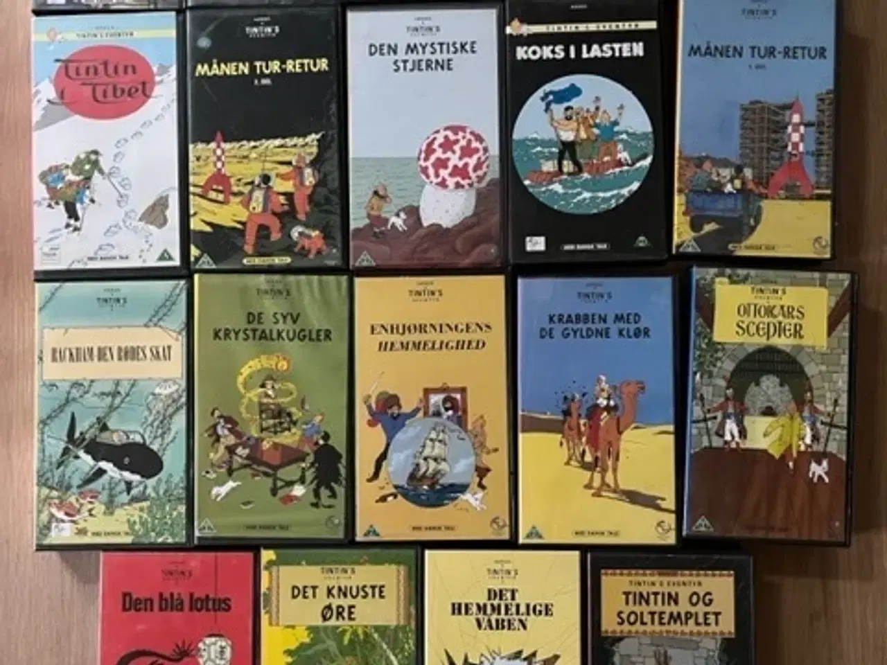 Billede 1 - Tintin film - 19 stk VHS