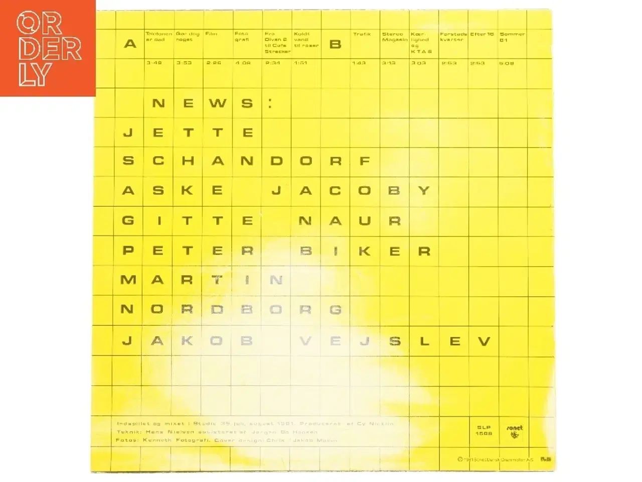 Billede 2 - LP-album af News fra Sonet