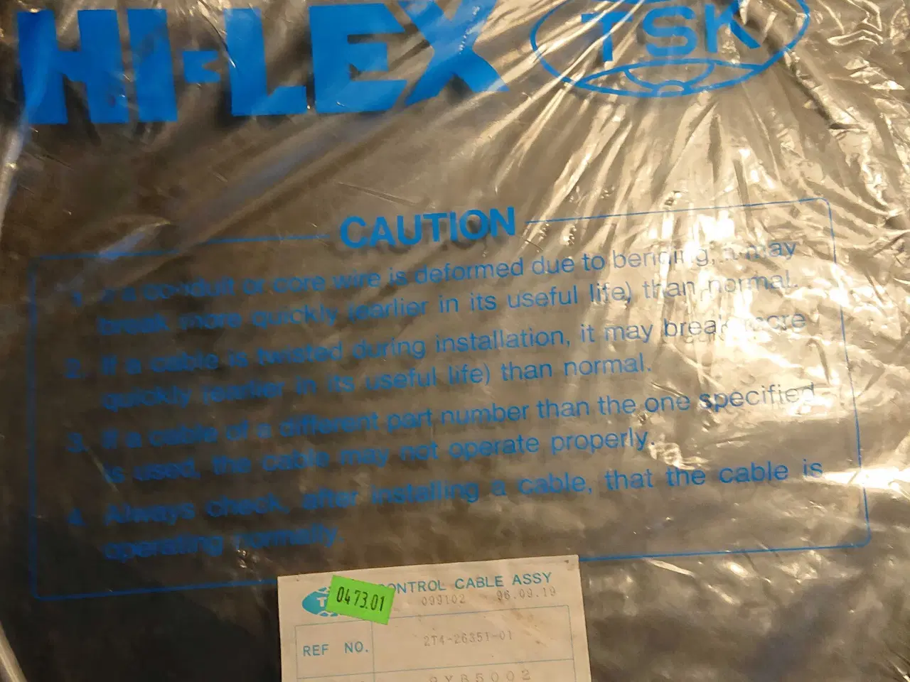 Billede 4 - Bag br, kabel Yamaha Passola