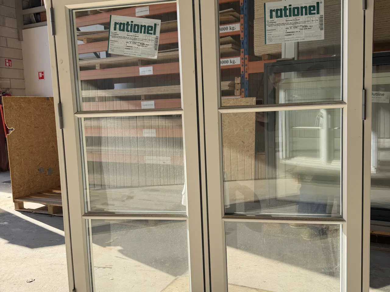 Billede 1 - Rationel vindue m. 6 glasfelter 