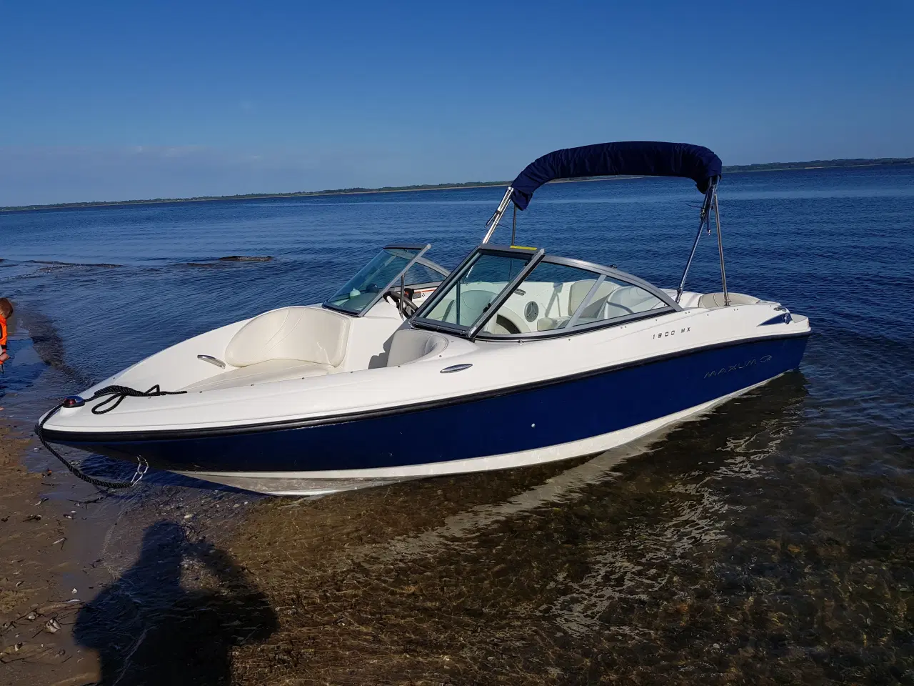 Billede 1 - Yderst velholdt Maxum 1800MX speedbåd sælges