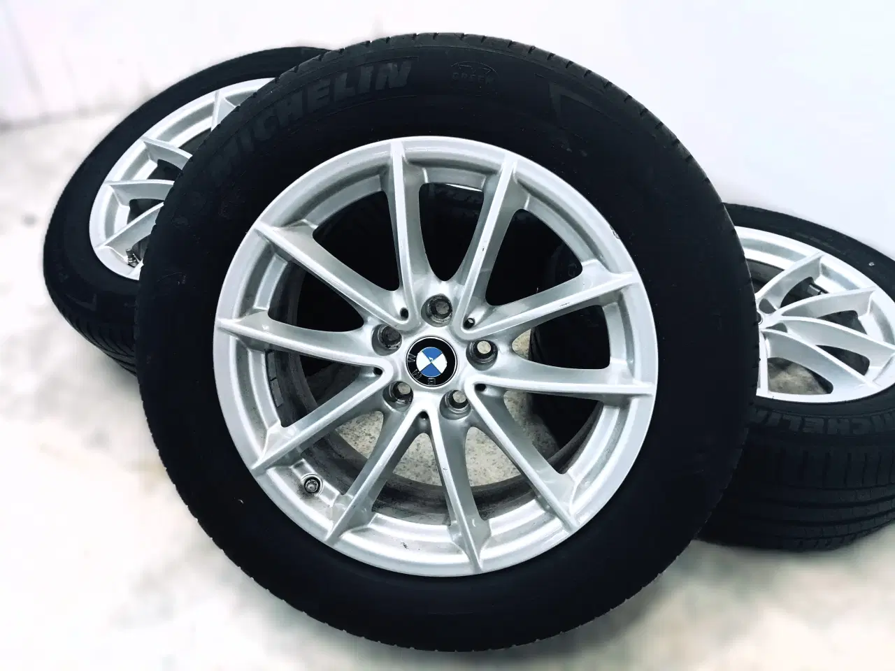 Billede 6 - 5x112 17" ET27 nav 66,6ø BMW sommersæt inkl.TPMS