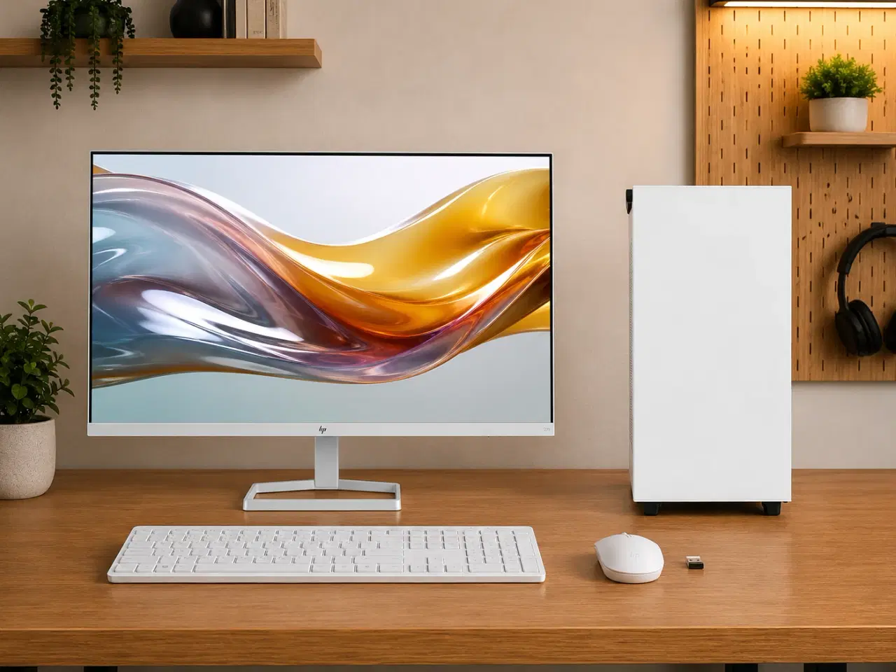 Billede 1 - Komplet MSi setup i hvid