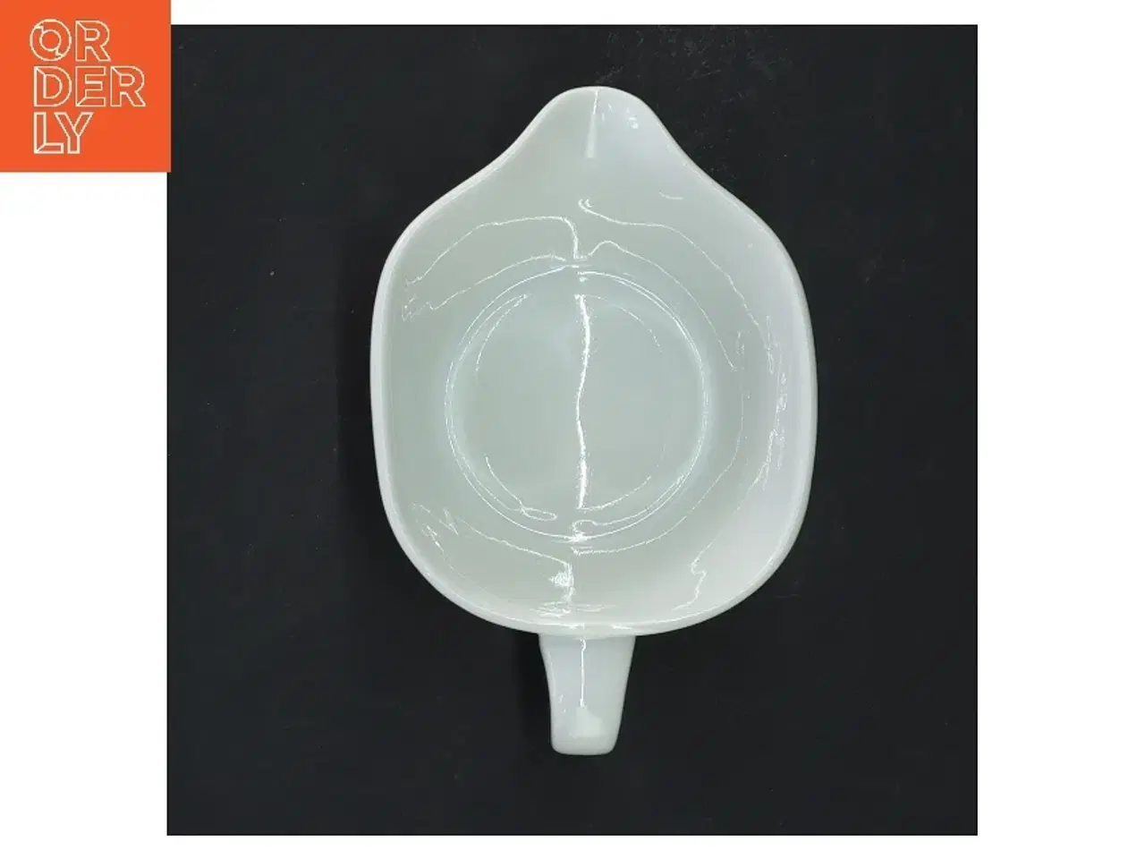 Billede 3 - Lotus Lyngby flødekande med orange mønster (str. 8x6 cm)