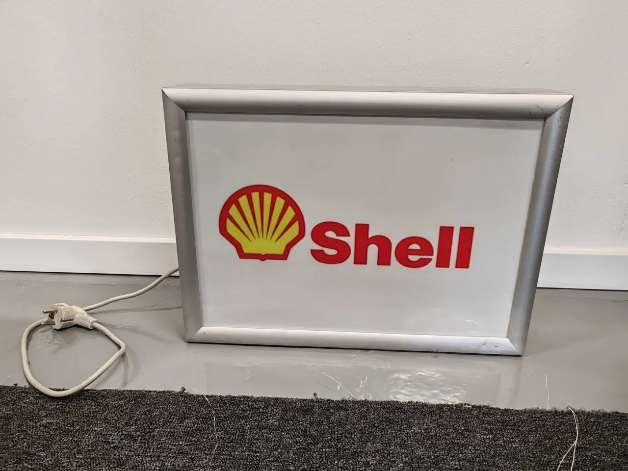 Billede 1 - Shell lysskilt 