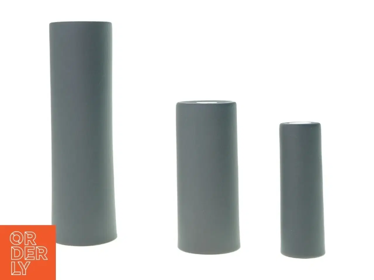 Billede 2 - 3x vaser fra Hübsch (str. 22,14 og 12cm)