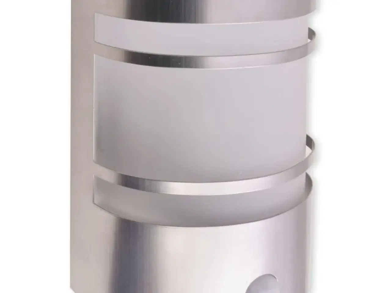 Billede 4 - Udendørs væglampe med sensor rustfrit stål