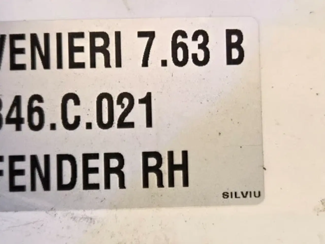 Billede 9 - Venieri  7.63B  Skærm R.  846.C.021