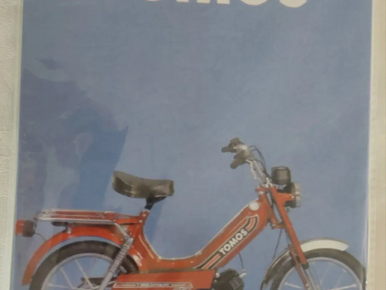 Billede 2 - tomos knallert metal skilt 200kr