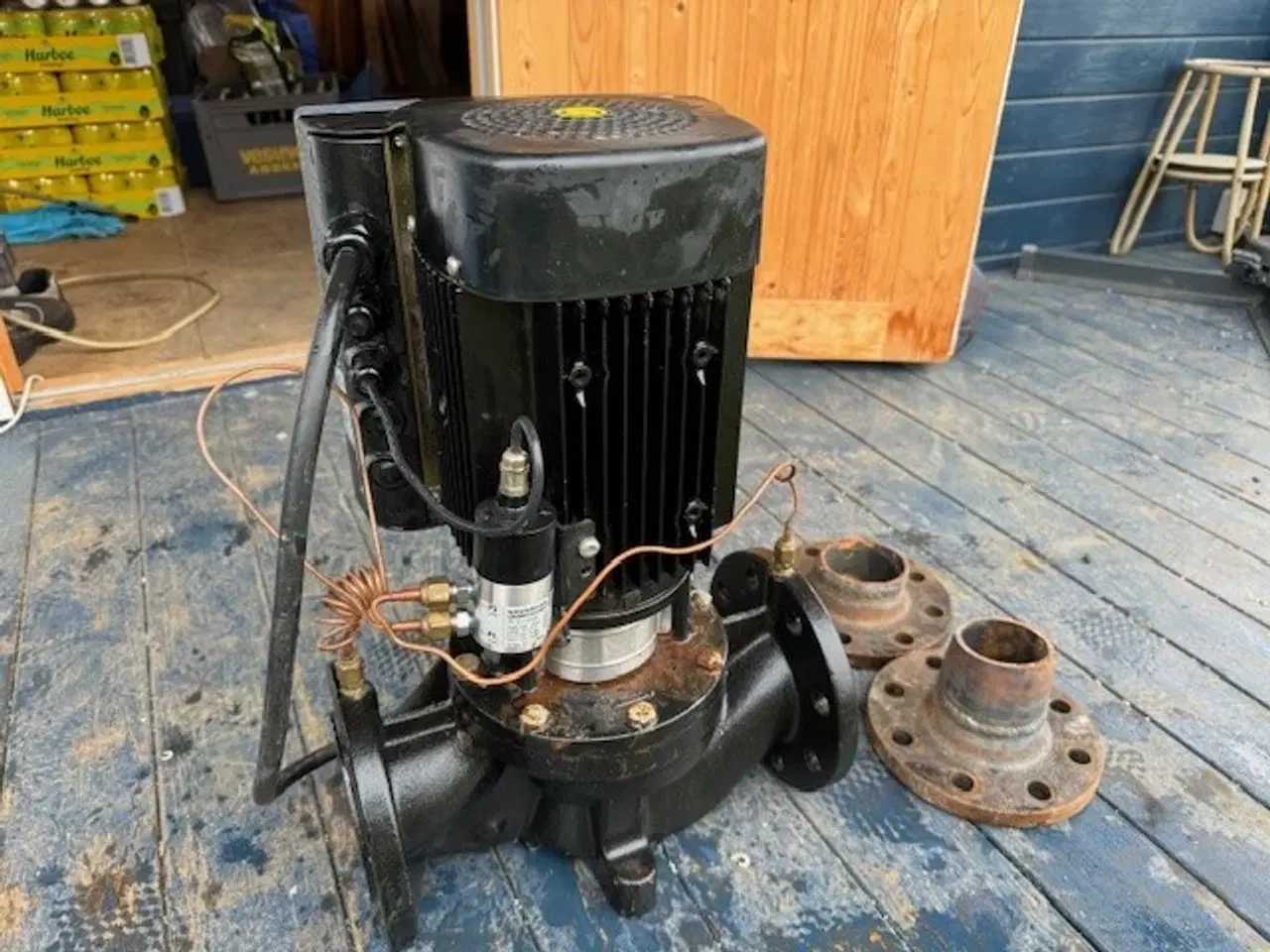 Billede 2 - Grundfos pumpe med frekvensstyring