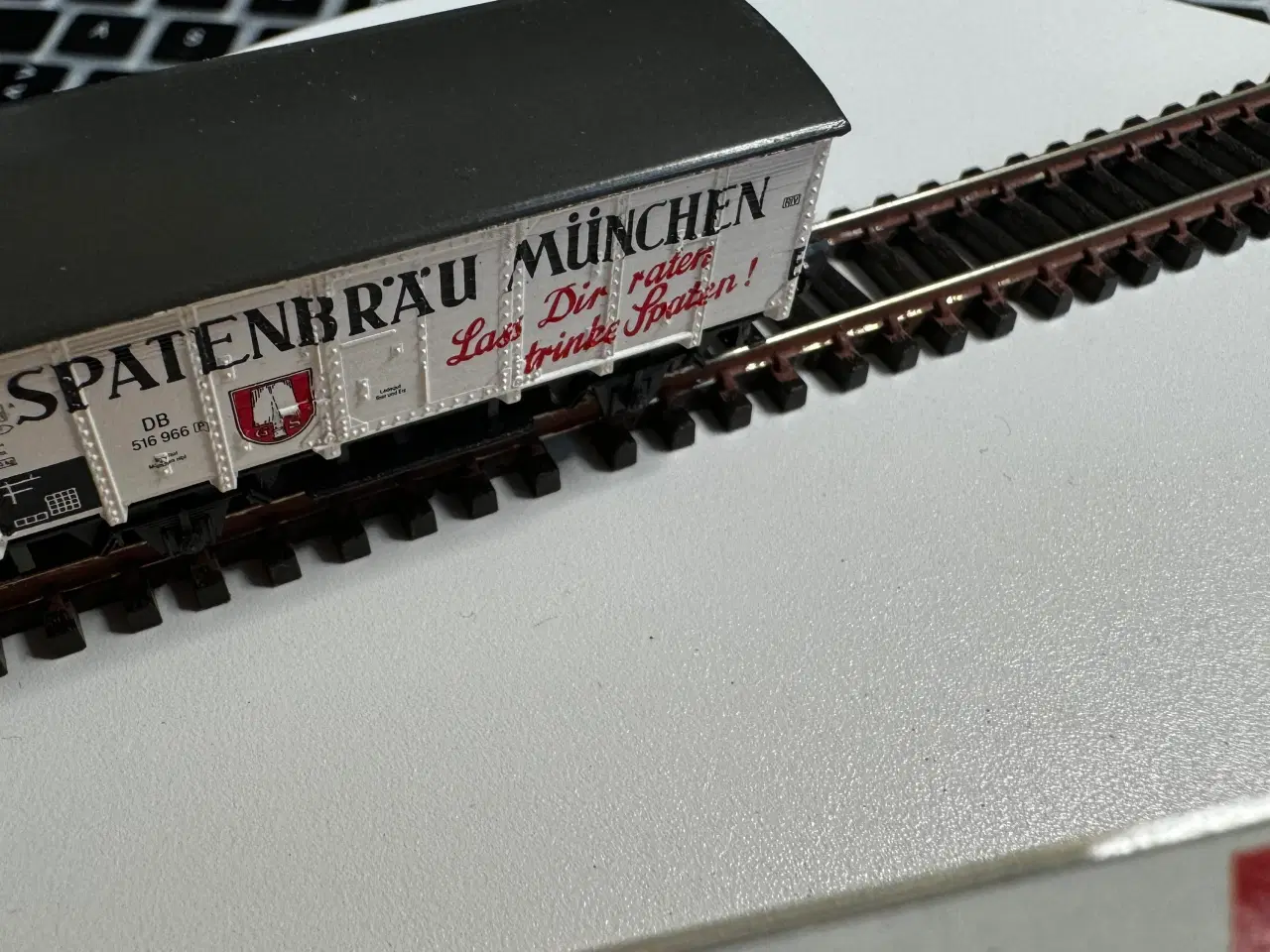 Billede 2 - SPOR N - Modeltog Spatenbrau  München godsvogn